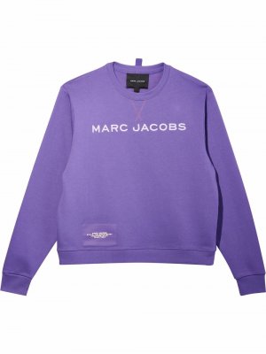 Толстовка с вышитым логотипом Marc Jacobs. Цвет: фиолетовый
