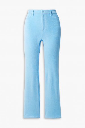 Прямые брюки из махровой ткани в стиле псевдодокументарного хлопка , светло-синий Maisie Wilen