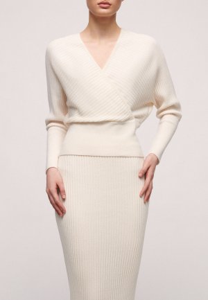 Пуловер LUISA SPAGNOLI. Цвет: белый
