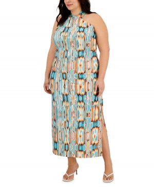 Платье макси из джерси cierra больших размеров RACHEL Roy, мульти Roy