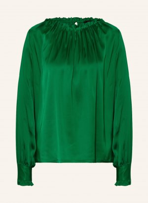 Блуза aus Satin, зеленый Grace