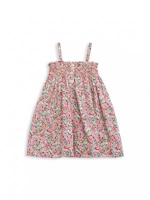 Платье с цветочным принтом для маленьких девочек и , мультиколор Bonpoint