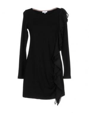 Короткое платье 9.2 BY CARLO CHIONNA. Цвет: черный