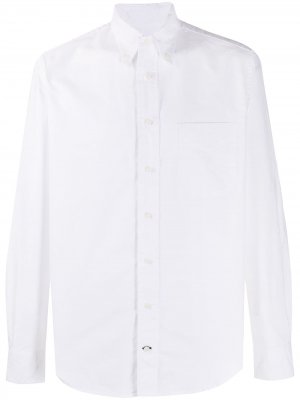 Рубашка с длинными рукавами Gitman Vintage. Цвет: белый