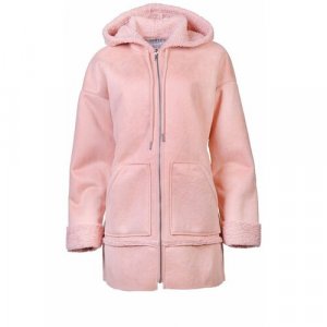 Пальто , размер 48/L, розовый GUESS. Цвет: розовый