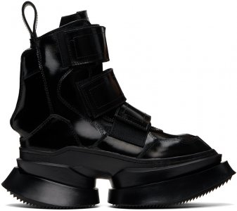 Черные ботинки челси с покрытием , цвет Black Julius