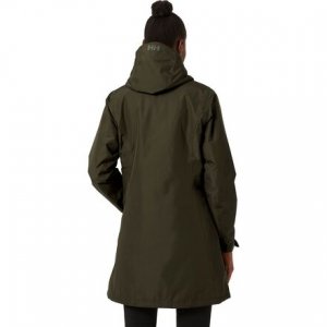 Длинная зимняя утепленная куртка Belfast - женская , зеленый Helly Hansen