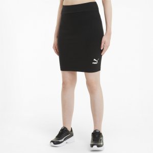 Юбка Classics Womens Tight Skirt PUMA. Цвет: черный