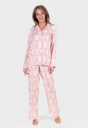 Пижама Penye Mood. Цвет: розовый