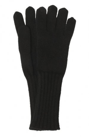 Кашемировые перчатки Tegin. Цвет: чёрный