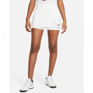 Юбка-шорты Nike Court Dri-Fit Victory W, размер M, черный, серебряный. Цвет: белый/коричневый/микс/черный/серый/серебристый