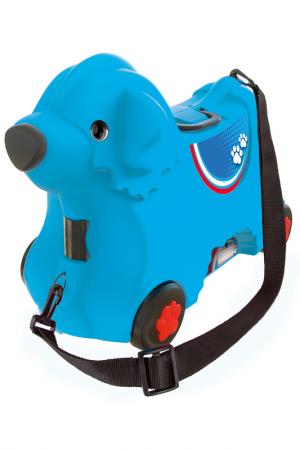 Детский чемодан на колесиках BIG. Цвет: синий