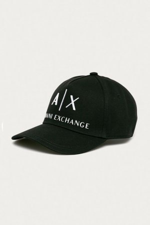 Хлопчатобумажная шапка , черный Armani Exchange