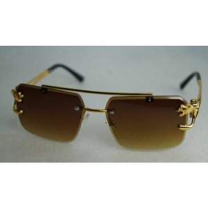Солнцезащитные очки, коричневый Jaguar. Цвет: коричневый