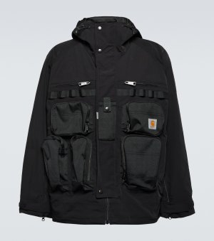 Техническая куртка из коллаборации с carhartt , черный Junya Watanabe