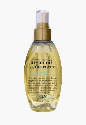 Масло для волос Johnson & OGX спрей Легкое сухое арганово Марокко восстановления, 118 мл. Цвет: прозрачный