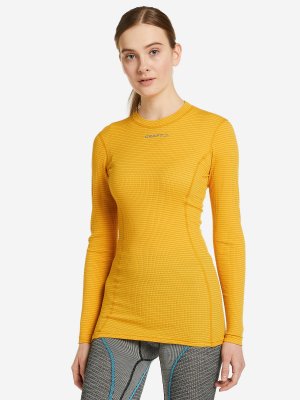 Термобелье верх женское Pro Wool Extreme, Желтый, размер 40-42 Craft. Цвет: желтый