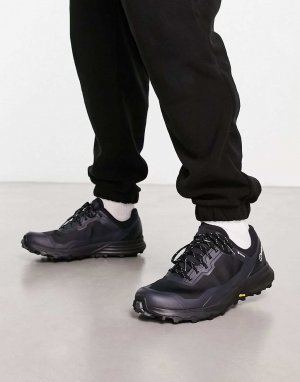 Черные водонепроницаемые кроссовки для пешего туризма VC22 Gore-TEX с прочной подошвой Vibram Berghaus
