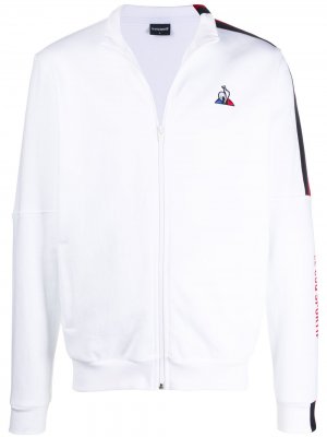 Куртка с вышитым логотипом Le Coq Sportif. Цвет: белый