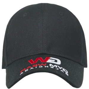 Кепка Gym Wear canvas baseball cap, черный Balenciaga