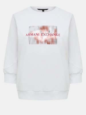 Свитшоты Armani Exchange. Цвет: белый