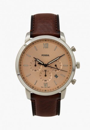 Часы Fossil FS5982. Цвет: коричневый