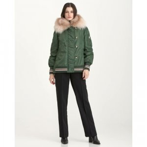Куртка  зимняя, размер 44, зеленый Ermanno Scervino. Цвет: зеленый