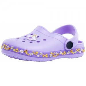Пляжная обувь для девочек котофей 325070-02 размер 24-25 цвет сиреневый. Цвет: фиолетовый