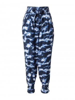 Зауженные брюки со складками спереди EVANI, морской синий/голубой Pepe Jeans
