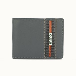 Бумажник M191953004, фактура гладкая, серый Mano. Цвет: серый