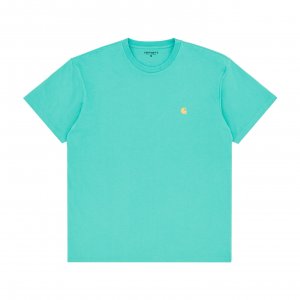 S/S Chase T-Shirt CARHARTT. Цвет: зеленый