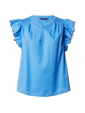 Блузка Frill, темно-синий/лазурный Marks & Spencer