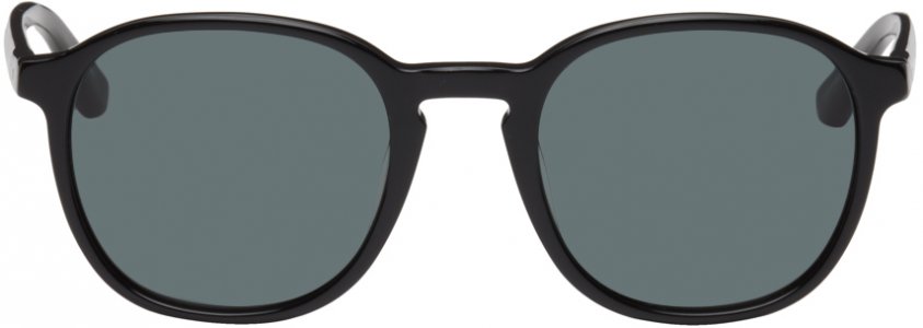 Черные солнцезащитные очки Linda Farrow Edition 145 C6 Dries Van Noten