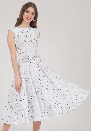 Платье Olivegrey MIDORA. Цвет: белый