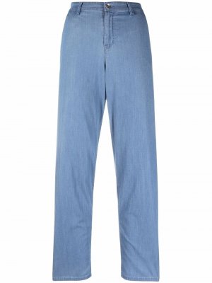 Straight-leg denim jeans Emporio Armani. Цвет: синий
