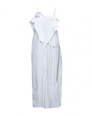 Длинное платье LIMI FEU. Цвет: белый