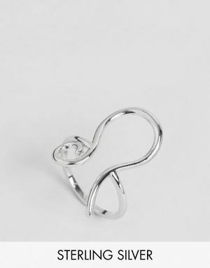 Серебряное кольцо с зодиакальной отделкой Лев Rock N Rose 'N'. Цвет: серебряный