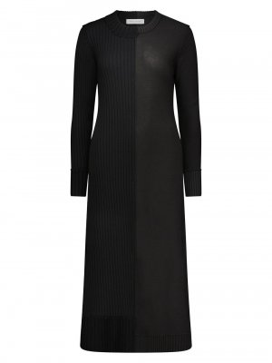 Лоскутное платье , черный Marina Moscone