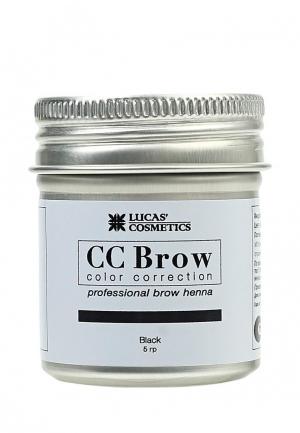 Хна для бровей CC Brow в баночке (светло-коричневый), 5 гр. Цвет: коричневый