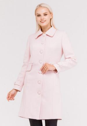 Пальто Krismarin MP002XW1GLU6. Цвет: розовый