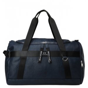 Дорожные сумки Armani Exchange. Цвет: темно-синий