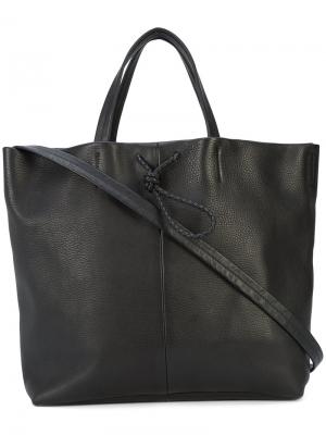 Большая сумка-шоппер Shinola. Цвет: чёрный