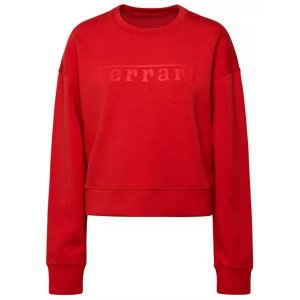 Футболка viscose blend sweatshirt , красный Ferrari