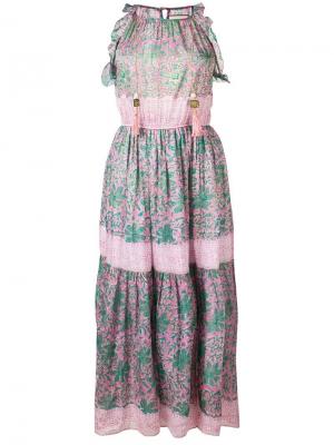 Платье Alicia с оборками Bell. Цвет: розовый