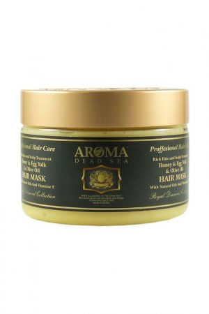 Маска для укрепления волос Aroma Dead Sea. Цвет: желтый