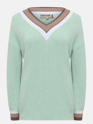 Пуловеры Finisterre. Цвет: мятный