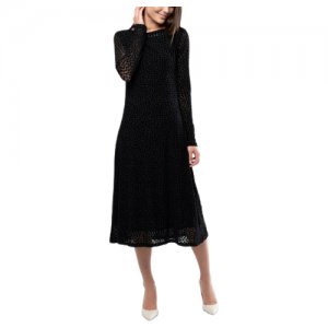 Платье из сетки черного цвета (8111, черный, размер: 42) Marimay. Цвет: черный