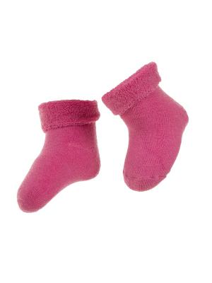 Носки махровые 2 пары Janus. Цвет: розовый