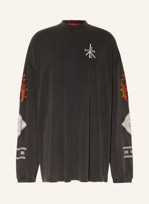 Рубашка Oversized-RECOLLECTION, темно-серый 032c