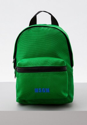 Рюкзак MSGM. Цвет: зеленый